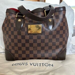 AUTHENTIC Louis Vuitton Hampton Damier Ebene PM